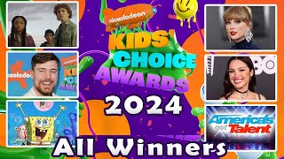 Nickelodeon Kids’ Choice Awards 2024  AllWinners [upl. by Mary]