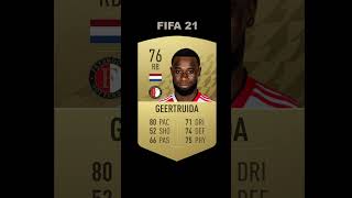 Lutsharel Geertruida in EVERY FIFA FIFA 19EAFC 24 like subscribe [upl. by Malena852]