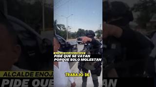 ¡Alcalde EXPULSA a policías estatales de HUEHUETLÁN☠️🇲🇽shorts mexico noticias [upl. by Euqinor]