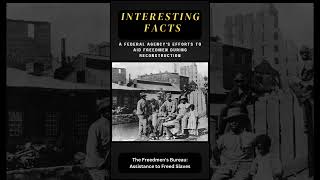 The Freedmens Bureau Assistance to Freed Slaves historicalfacts [upl. by Notniw]