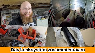 FarmVLOG561  Wir versuchen das Lenksystem zusammenzubauen [upl. by Aitret630]