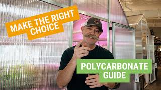 Polycarbonate Greenhouse 101 What You Need to Know [upl. by Olegnalehcim]