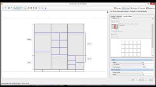 Roupeiro no Construtor de Armários  PROMOB Studio Start Solução Sob Medida [upl. by Darcia]