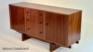 Build a Modern Sideboard  Walnut Buffet [upl. by Meredi271]