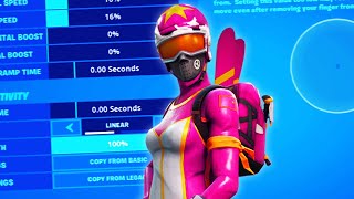 Flea Settings In Fortnite  Sensitivity  Keybinds  Dead Zones Flea Settings [upl. by Ahsienaj]