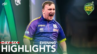 LUDICROUS LITTLER 🤯 Day Six Evening Highlights  202324 Paddy Power World Darts Championship [upl. by Zarla]