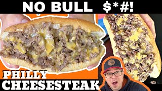 NO B S Authentic PHILLY CHEESESTEAKS on the Blackstone Griddle [upl. by Romain322]