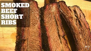 How To Smoke Beef Short Ribs Yoder YS640 2018 [upl. by Iduj]