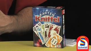 KARTEN KNIFFEL® │ Schmidt Spiele Erklärvideo [upl. by Flemming387]