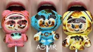 asmr MARSHMALLOW THE CHARACTER IN HELLFIRE eating sounds [upl. by Marciano680]