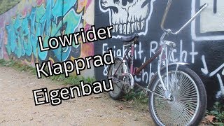 DDR Mifa Klapprad LowriderUmbau [upl. by Veronike]