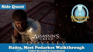 Hades Meet Podarkes  Side Quest  Assassins Creed Odyssey [upl. by Einimod]