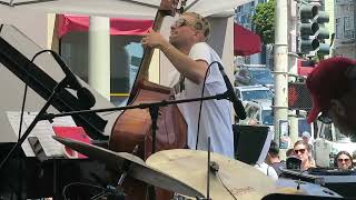 SLUGish Ensemble at Fillmore Jazz Fest 2023 w Steve Lugerner on Sax [upl. by Conte]