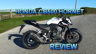 ★ 2024 HONDA CB500 HORNET REVIEW ★ [upl. by Dlorah441]