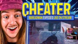 WARZONE STREAMER BBREADMAN FINALLY EXPOSED CAUGHT CHEATING [upl. by Kial858]