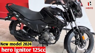 hero ignitor 125cc launch in india 2024  features price  hero new 125cc bike launch  hero bikes [upl. by Yannodrahc]