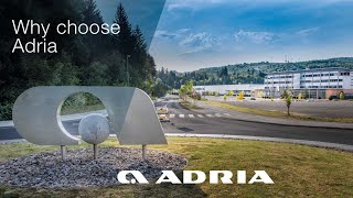 2019 New Why choose Adria [upl. by Saudra]