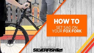 Set Sag on your Fox Fork [upl. by Aknahs162]