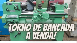 TORNO SANCHES BLANES RETIFICA CILINDRICA COMPRESSORES E MUITO MAIS A VENDA NESSA LOJA DE USADOS [upl. by Peck]