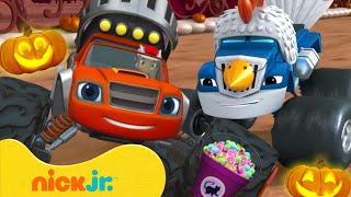 Blaze amp Crusher Go Trick Or Treating 🎃 10 Minutes of Blaze and the Monster Machines  Nick Jr [upl. by Shayn]