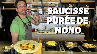 RECETTE DE NORBERT  LA VRAIE SAUCISSE PURÉE [upl. by Galligan]