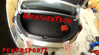 Honda Civic WeatherTech Trunk Liner Cargo Mat 10th Gen [upl. by Derwood]