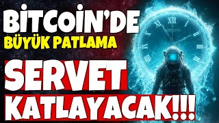 BİTCOİNDE BÜYÜK PATLAMA SERVET KATLAYACAK FIRSAT ALTCOİN ANALİZİ BTC SON DURUM [upl. by Elac652]