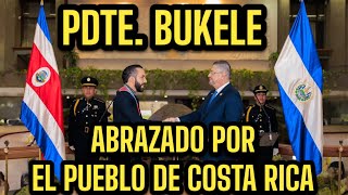 VISITA DEL PRESIDENTE BUKELE A COSTA RICA ENVIVO [upl. by Edorej]