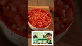 ¡Prepara un Pico de Gallo  Recetas Mexicanas  Videos para Niños [upl. by Raamal]