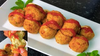 Cheesy Chicken Potato Croquettes [upl. by Htyderem]