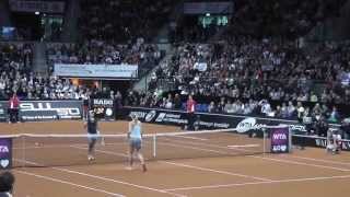 Maria Sharapova vs Li Na champ point amp winner ceremony Pt 1  Porsche Tennis Grand Prix 2013 [upl. by Henrik95]