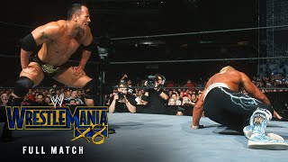 FULL MATCH — The Rock vs Hollywood Hulk Hogan WrestleMania X8 [upl. by Ennaed106]