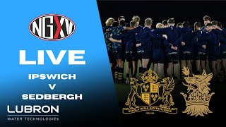 LIVE RUGBY IPSWICH vs SEDBERGH  SCHOOLS RUGBY DOUBLE HEADER [upl. by Adaven774]