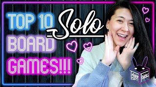 TOP 10 ✨SOLO BOARD GAMES✨2023 🎉 [upl. by Lessig284]