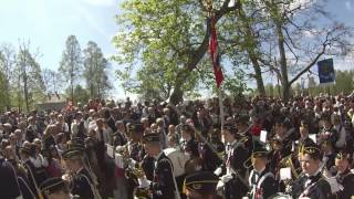 Barnetåget på Eidsvollsbygningen 17 mai 2014 [upl. by Prinz144]