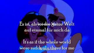 Aladdin  Ein Traum wird wahr  Übersetzungtranslation [upl. by Olumor954]