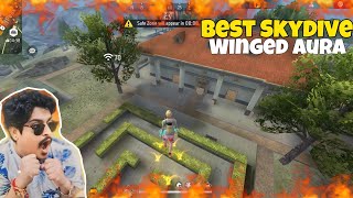 Faded Wheel New SkydiveWinged Aura  Full map Gameplay 🔥 [upl. by Giordano]