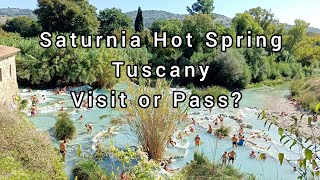 Saturnia Terme Tuscany  Watch This Video Before You Go [upl. by Atsirt]