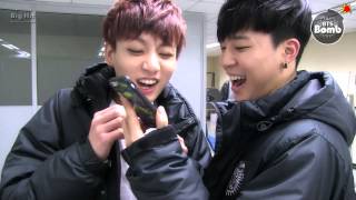 BANGTAN BOMB Rap making by Jimin amp Jung Kook  BTS 방탄소년단 [upl. by Kathryne]