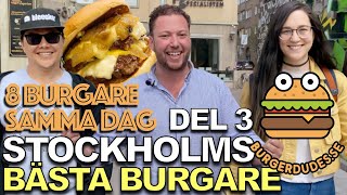 STOCKHOLMS BÄSTA HAMBURGARE  DEL 3 [upl. by Einnol]