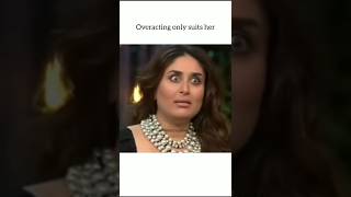 Overacting only suits her😃🤩 kareenakapoorkhanshortsashortaday [upl. by Anek]