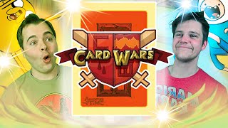 We Played Adventure Time Card Wars The Trading Card Game [upl. by Hayott]