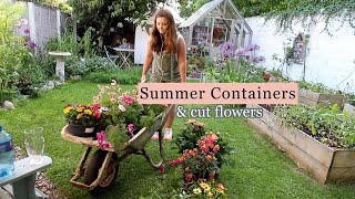 Summer Garden Refresh Vibrant Colors and Beautiful Cut Flowers  Cottage Garden Vlog 🪴 [upl. by Ardnaed596]