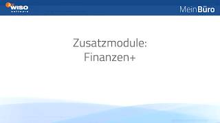 Zusatzmodul Finanzen MeinBüro [upl. by Zamir]