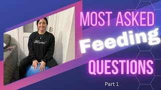 BABY FEEDING QUESTIONS MOST ASKED BREASTFEEDING BOTTLE FEEDING EXPRESSING PART 1 [upl. by Arraeit]