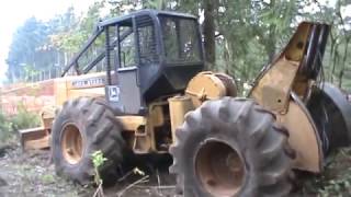 John Deere 640 Log Skidder [upl. by Us]