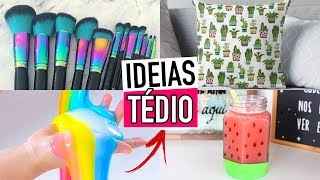 5 IDEIAS INCRÍVEIS PARA FAZER QUANDO VOCÊ ESTÁ COM TÉDIO 2 [upl. by Bathsheba]