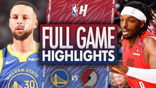 Golden State Warriors vs Portland Trail Blazers  Full Game Highlights  October 23 2024 NBA Season [upl. by Isus]