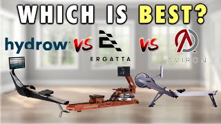 Hydrow vs Aviron vs Ergatta  Which Rower Should YOU Get [upl. by Einohtna]