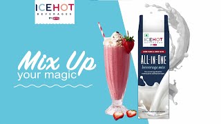 ICEHOT INDIA ALLINONE BEVERAGE MIX LAUNCH [upl. by Halladba234]